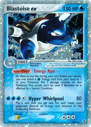 Blastoise ex (104/112) [FireRed & LeafGreen] - Ultra Rare