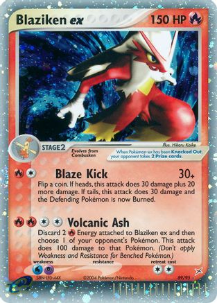 Blaziken ex (89/95) [Team Magma vs Team Aqua] Holofoil - Ultra Rare