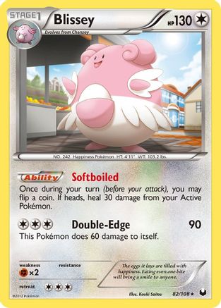 Blissey (082/108) [Dark Explorers] Holofoil - Holo Rare