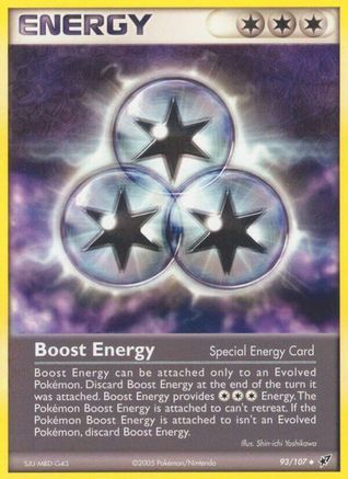 Boost Energy (93/107) [Deoxys] Reverse Holofoil - Uncommon