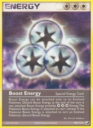 Boost Energy (98/115) [Unseen Forces] Reverse Holofoil - Uncommon