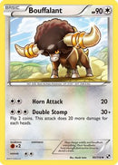 Bouffalant (90/114) [Black and White] Reverse Holofoil - Uncommon