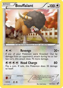 Bouffalant (91/114) [Black and White] - Rare