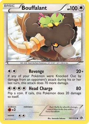 Bouffalant (107/113) [Legendary Treasures] - Uncommon