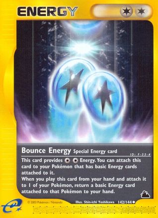 Bounce Energy (142/144) [Skyridge] - Uncommon