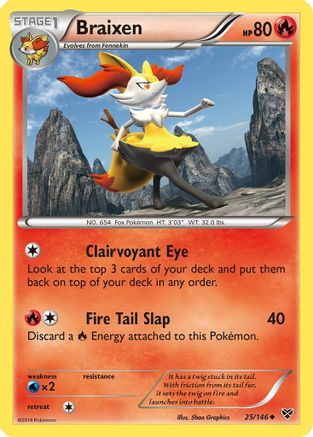 Braixen (25/146) [XY Base Set] - Uncommon