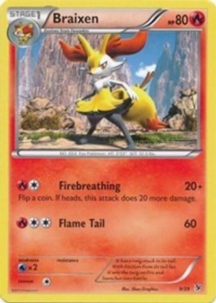 Braixen (9/39) [Kalos Starter Set] - Common