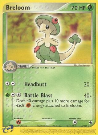Breloom (16/109) [Ruby and Sapphire] - Rare