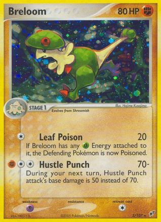 Breloom (3/107) [Deoxys] - Holo Rare