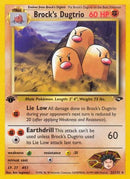 Brock's Dugtrio (022/132) [Gym Challenge] 1st Edition - Rare