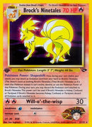 Brock's Ninetales (003/132) [Gym Challenge] 1st Edition Holofoil - Holo Rare