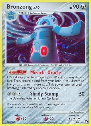 Bronzong (6/123) [Mysterious Treasures] Reverse Holofoil - Holo Rare