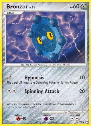 Bronzor (54/99) [Arceus] - Common