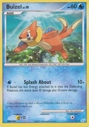 Buizel (1) [DP Trainer Kit Manaphy & Lucario] - Common