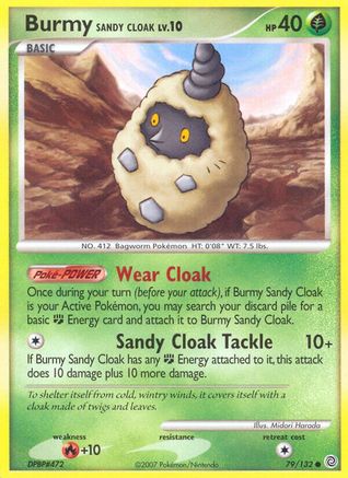Burmy Sandy Cloak (79/132) [Secret Wonders] - Common