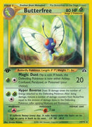 Butterfree (019/75) [Neo Discovery] 1st Edition - Rare