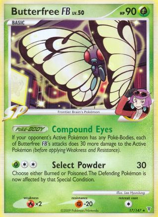 Butterfree FB (17/147) [Supreme Victors] - Rare