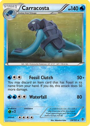 Carracosta (28/101) [Plasma Blast] - Rare