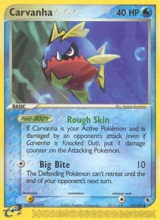 Carvanha (51/109) [Ruby and Sapphire] - Common