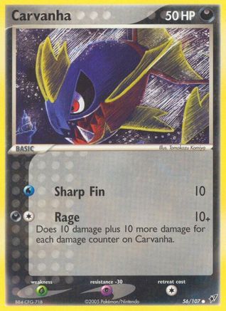 Carvanha (056/107) [Deoxys] - Common