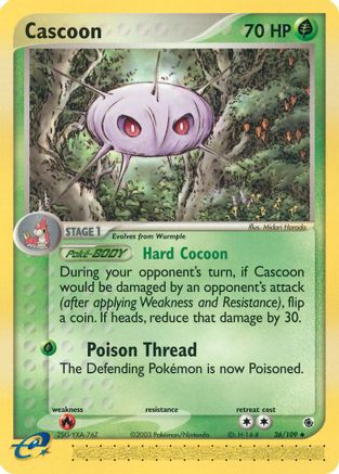 Cascoon (26/109) [Ruby and Sapphire] - Uncommon