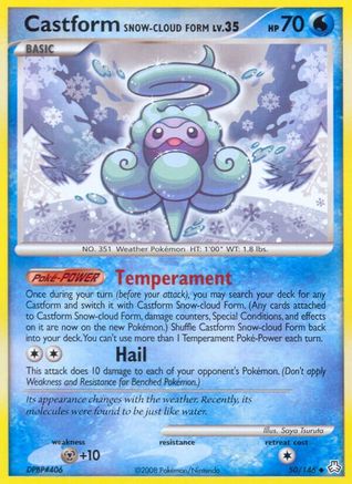 Castform Snow-Cloud Form (50/146) [Legends Awakened] - Uncommon