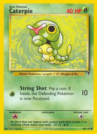 Caterpie (69/110) [Legendary Collection] Reverse Holofoil - Common