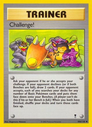 Challenge! (106/110) [Legendary Collection] Reverse Holofoil - Uncommon