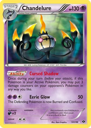 Chandelure (Secret) (101/99) [Next Destinies] Holofoil - Secret Rare