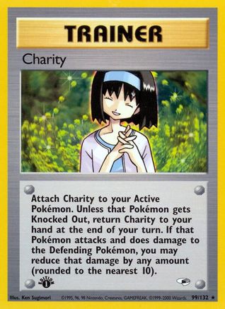 Charity (099/132) [Gym Heroes] 1st Edition - Rare