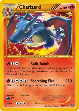 Charizard (136/135) [Plasma Storm] Holofoil - Secret Rare