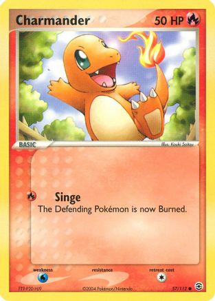 Charmander (057/112) [FireRed & LeafGreen] Reverse Holofoil - Common