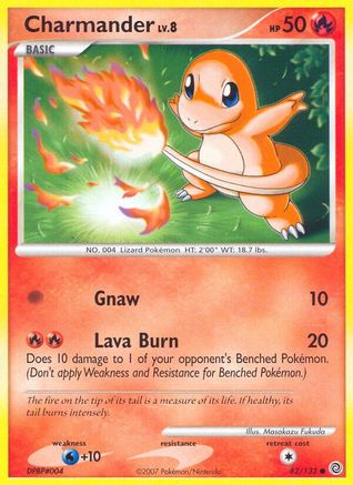 Charmander (082/132) [Secret Wonders] Reverse Holofoil - Common