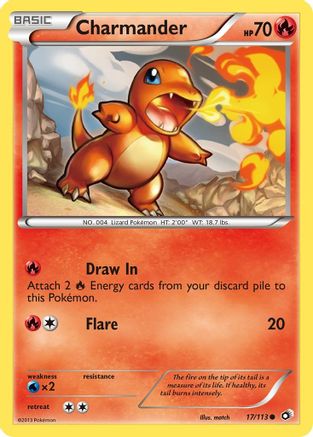 Charmander (017/113) [Legendary Treasures] - Common