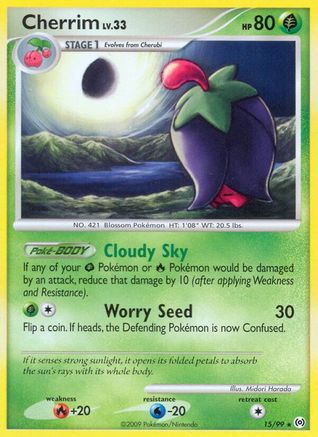 Cherrim (015/99) [Arceus] - Rare