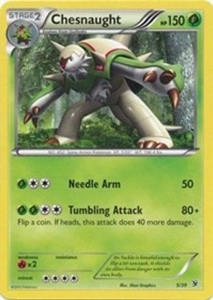 Chesnaught (5/39) [Kalos Starter Set] Holofoil - Common