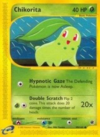 Chikorita (099/165) [Expedition] Reverse Holofoil - Common