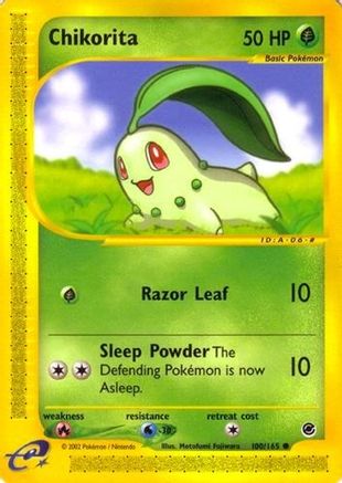 Chikorita (100/165) [Expedition] - Common