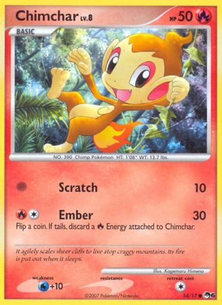 Chimchar (014/17) [POP Series 6] - Common