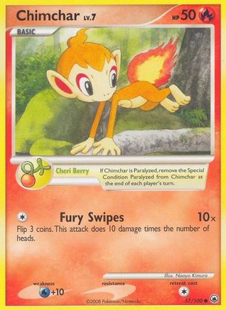 Chimchar (57/100) [Majestic Dawn] - Common