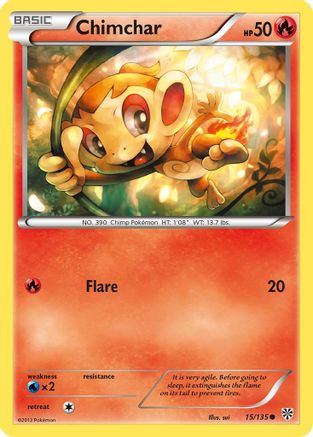 Chimchar (015/135) [Plasma Storm] - Common