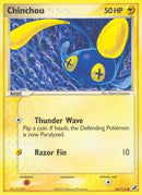 Chinchou (52/115) [Unseen Forces] Reverse Holofoil - Common