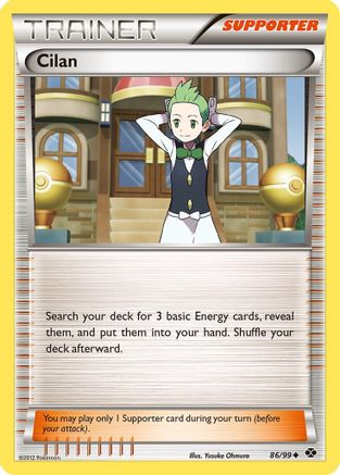 Cilan (086/99) [Next Destinies] Reverse Holofoil - Uncommon
