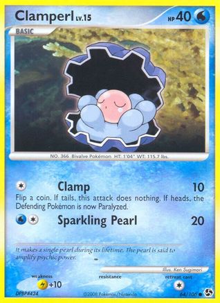 Clamperl (64/106) [Great Encounters] - Common