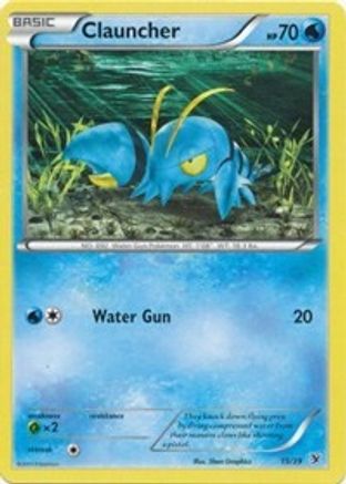 Clauncher (15/39) [Kalos Starter Set] - Common