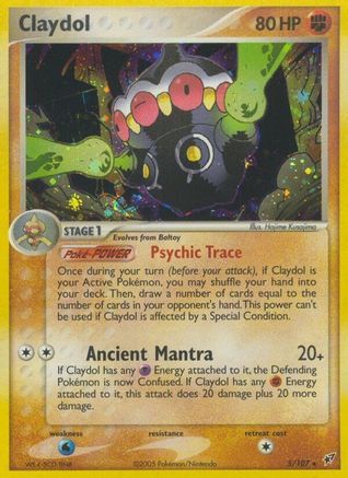 Claydol (5/107) [Deoxys] Reverse Holofoil - Holo Rare