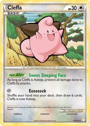 Cleffa (017/123) [HeartGold SoulSilver] - Rare