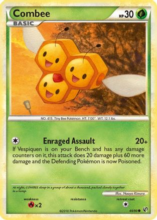 Combee (44/90) [Undaunted] Reverse Holofoil - Common