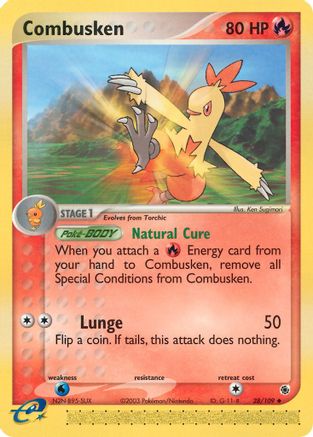 Combusken (28/109) [Ruby and Sapphire] - Uncommon