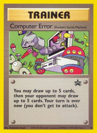 Computer Error (Rocket's Secret Machine) (016/53) [WoTC Promo] - Promo